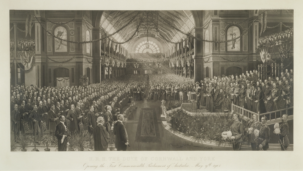 Nuttall [after] First Commonwealth Parliament of Australia 1902 {1903 ...